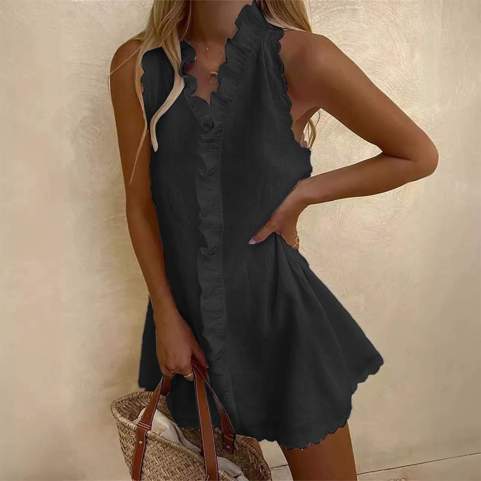 Casual Summer Mini Dress - Image 9