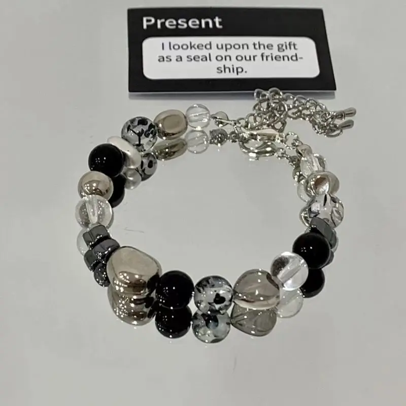 Pink Crystal Natural Stone Bracelet Reiki Energy Strand Bracelets Bangles For Women Prayer Blessing Health Wristband Jewelry - Image 16