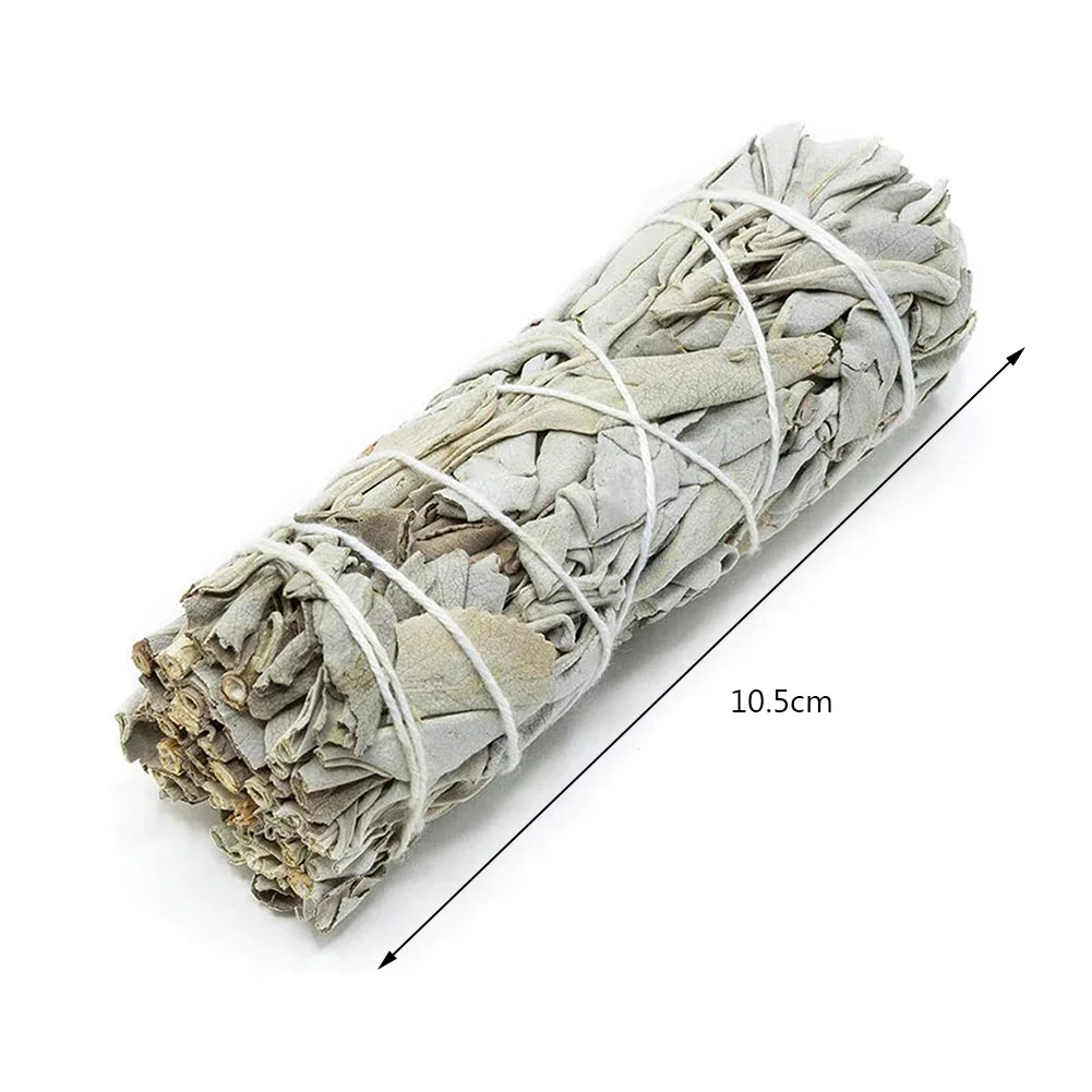 100% Natural Incense White Sage Bundle Smudge Sticks Home Purification Pure Leaf Meditation Portable Energy Cleansing Bundles - Image 7