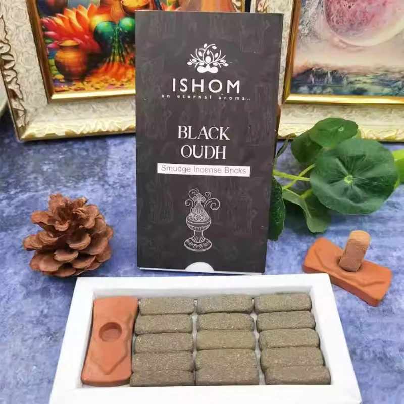 Peruvian Holy Wood Sage Sandalwood Rose Agarwood Plant Incense Brick Plant Agarwood Fragrance Sooth Mind Help Sleep Purifie Air - Image 10