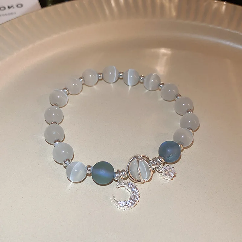 Pink Crystal Natural Stone Bracelet Reiki Energy Strand Bracelets Bangles For Women Prayer Blessing Health Wristband Jewelry - Image 20