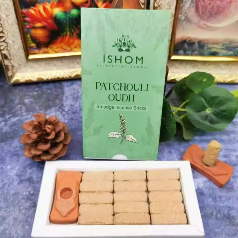 Peruvian Holy Wood Sage Sandalwood Rose Agarwood Plant Incense Brick Plant Agarwood Fragrance Sooth Mind Help Sleep Purifie Air - Image 8