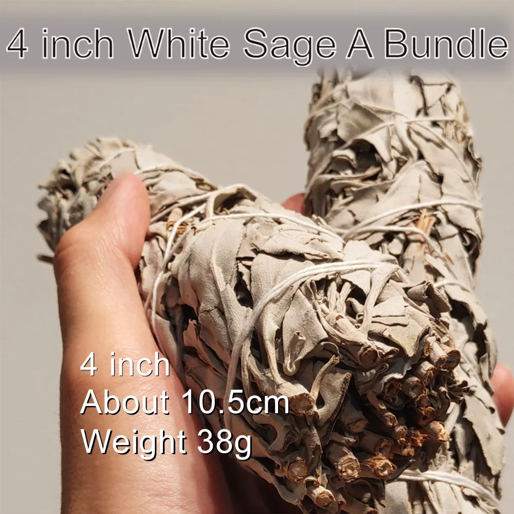 HQ White Sage Bundle And Candle California Smudge Stick Wand for Spiritual Incense Sticks Burning Aromatherapy Energy Cleansing - Image 9
