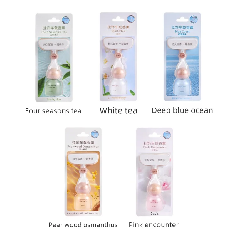 Car Air Freshener Beech Wood Hanging Ornament Vent Diffuser - Image 6