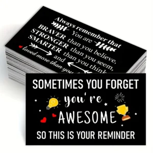 Daily Inspirational  & Self-Motivational Message Cards