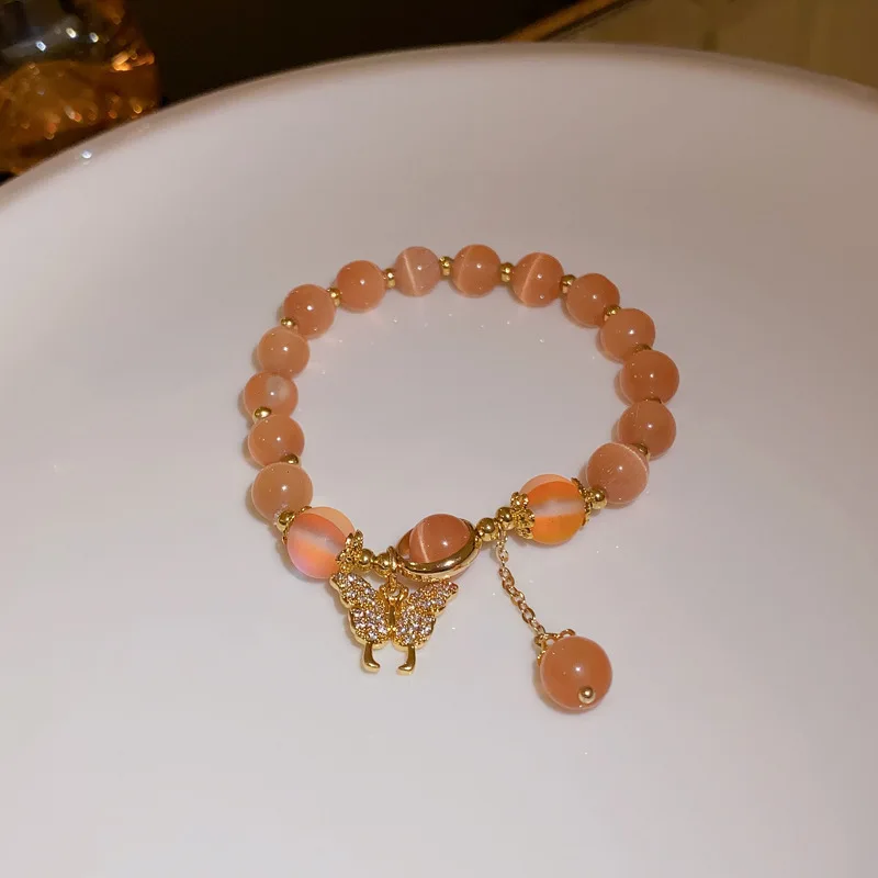 Pink Crystal Natural Stone Bracelet Reiki Energy Strand Bracelets Bangles For Women Prayer Blessing Health Wristband Jewelry - Image 11
