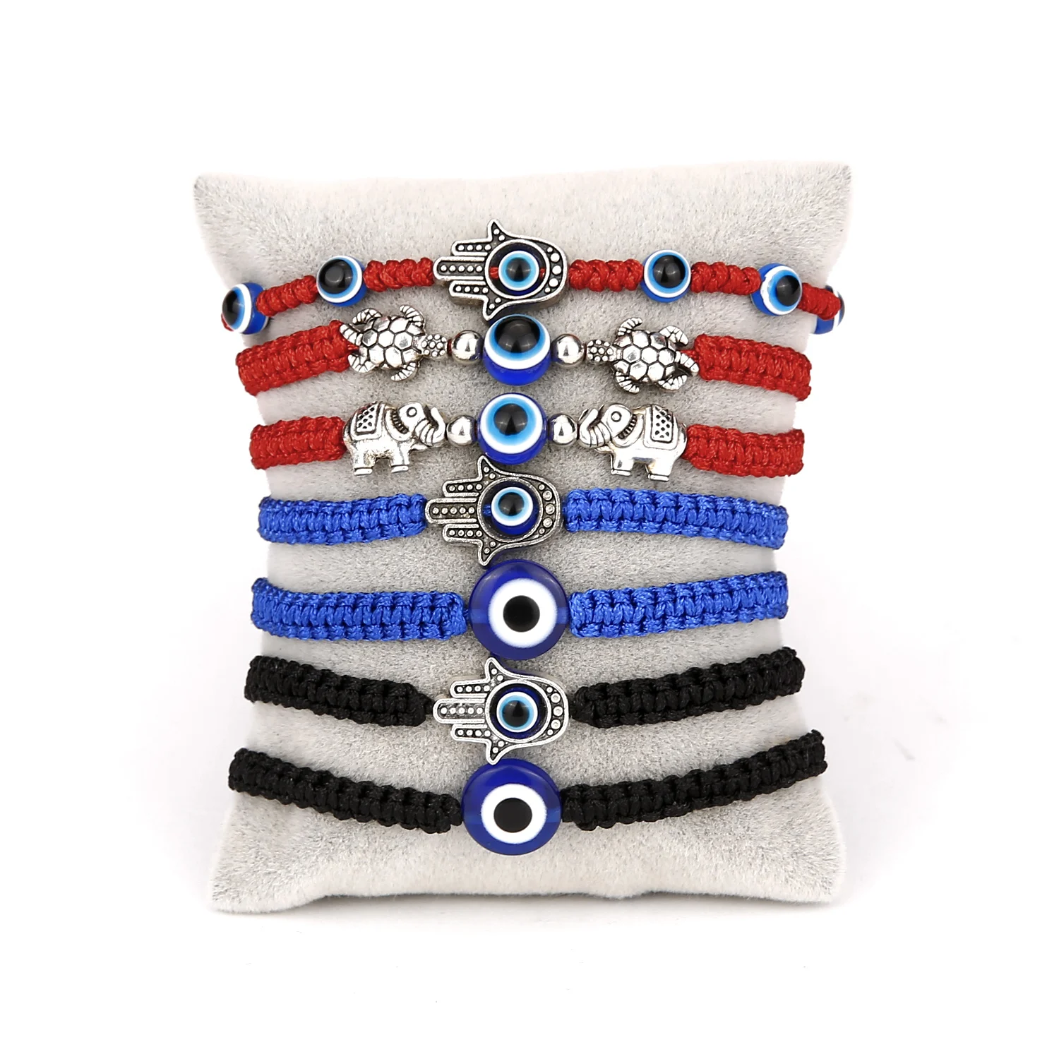 Classic Evil Eye Braided Bracelet for Protection Lucky Amulet Black Rope Adjustable Wristband Spiritual Jewelry for Men Women - Image 5