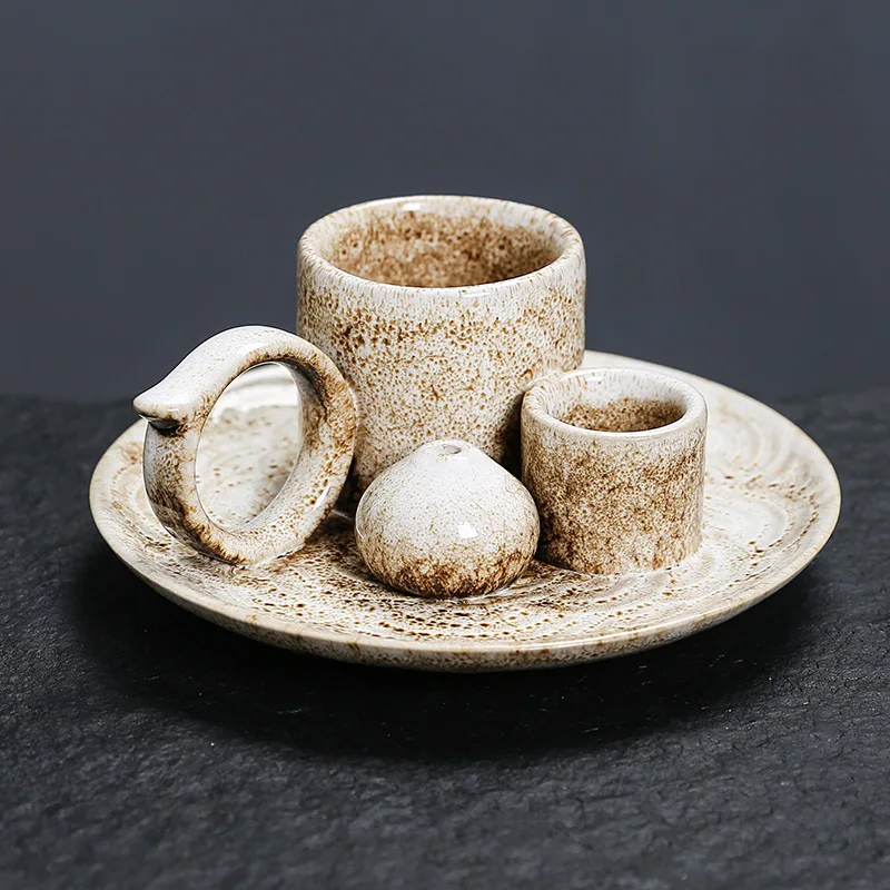 4 in 1 Ceramic Palo Santo Sticks Holder Incense Burner Sage Holder Incense Holders Ash Catcher Tray for Meditation Yoga Room - Image 10