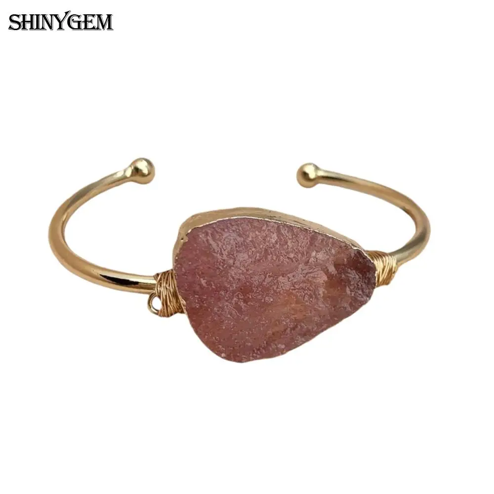 Healing Purple Pink Crystal Hand Winding Irregular Natural Amethyst Strawberry Rose Quartz Energy Protection Bracelet - Image 8