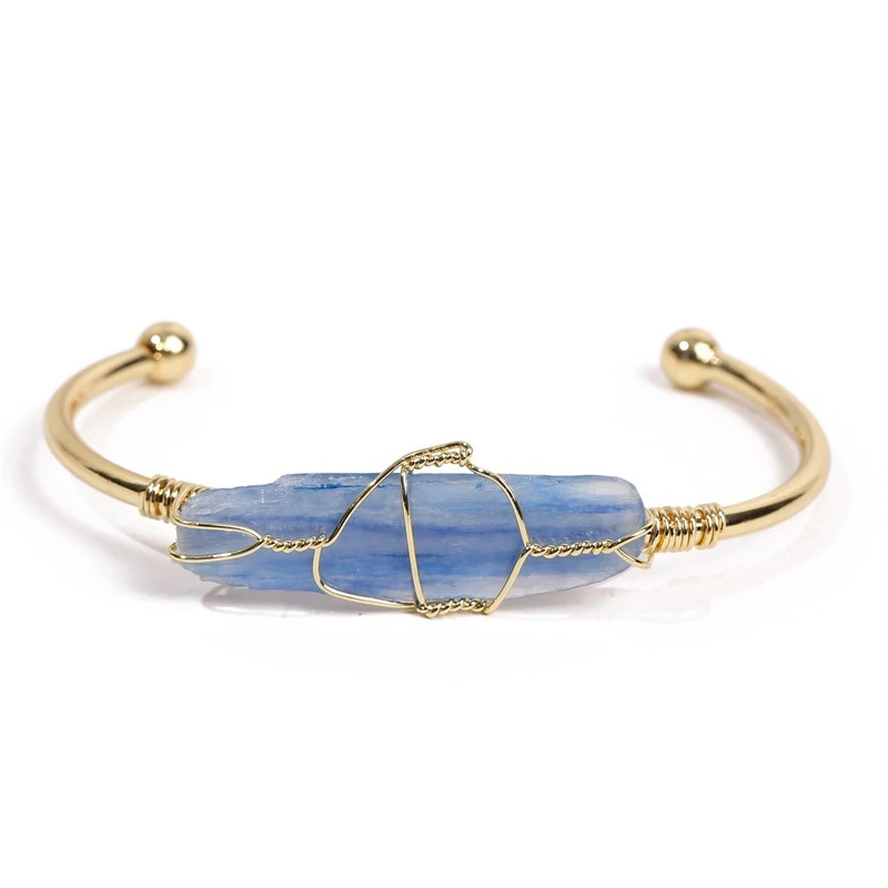 Irregular Citrine Handmade Stone Healing Crystal Bracelet - Image 8