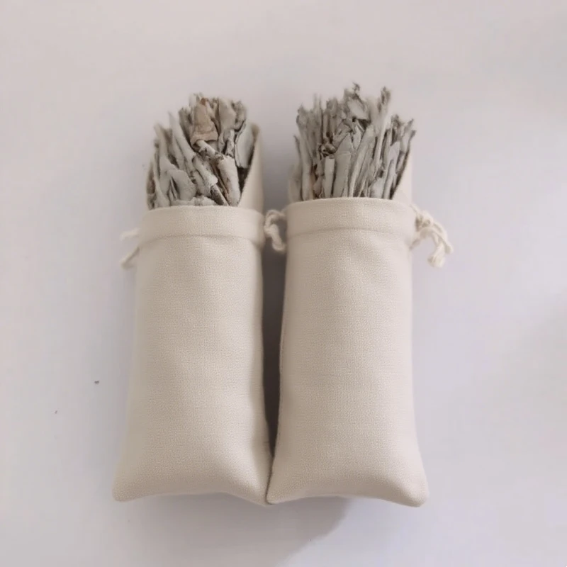 100% Natural Incense White Sage Bundle Smudge Sticks Home Purification Pure Leaf Meditation Portable Energy Cleansing Bundles - Image 3