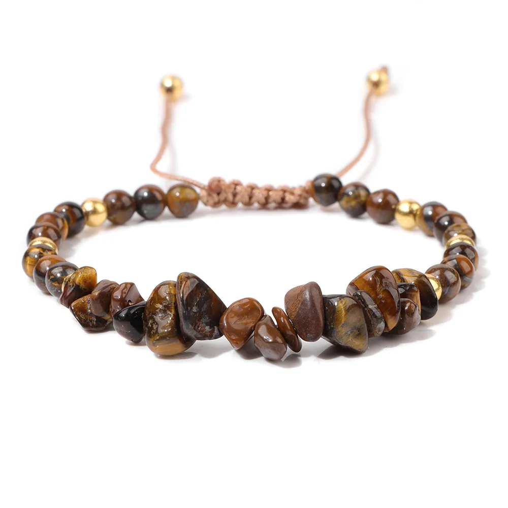 Fashionable Natural Crystal Rubble Bracelet For Women Yoga Energy Meditation Stretchable Bracelet Jewelry Accessory - Image 7