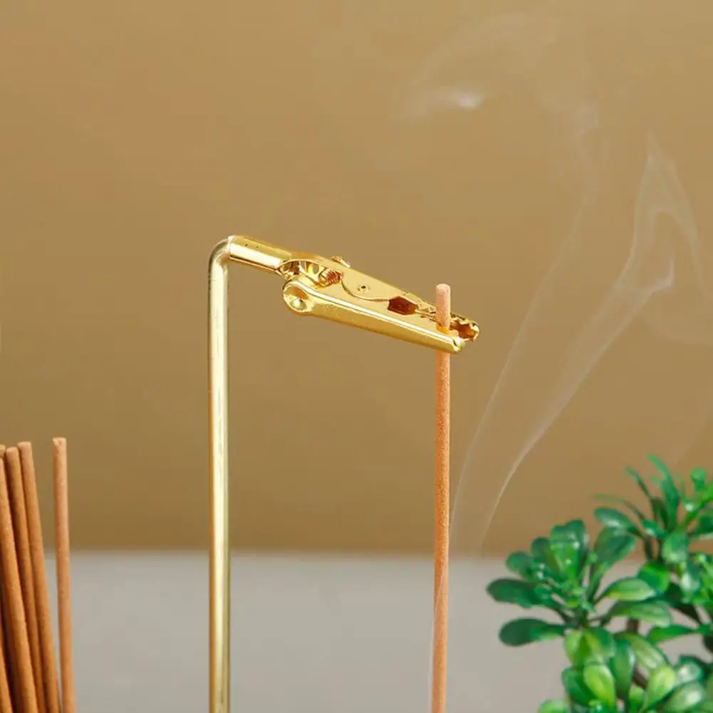 2 in 1 Incense Holder for Sticks Anti-Ash Flying Incense Burne with Glass Ash Catcher and Sticks Organizer for Meditation Yoga - Image 4