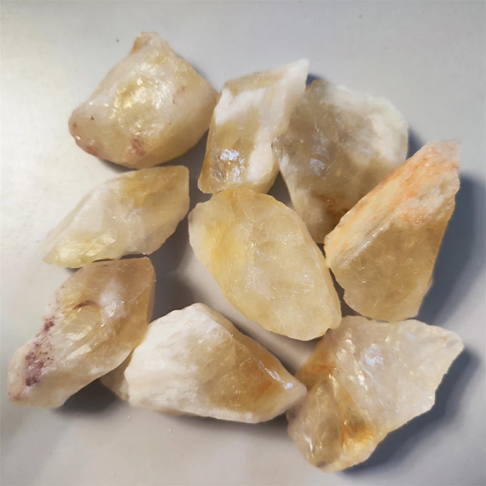 Natural Raw Citrine Healing Crystals for Jewelry Making Stone Mineral Specimen Collection Meditation Home Decoration Stone Gifts - Image 7