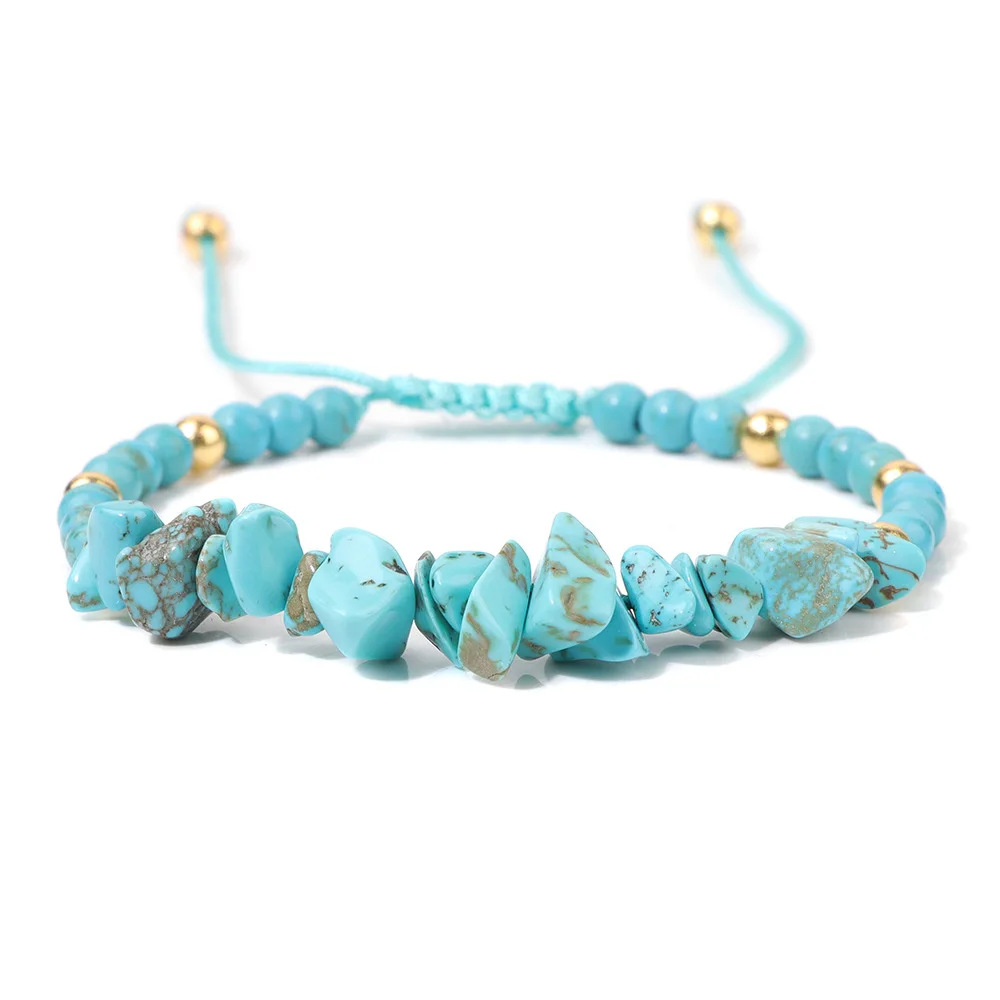 Fashionable Natural Crystal Rubble Bracelet For Women Yoga Energy Meditation Stretchable Bracelet Jewelry Accessory - Image 10