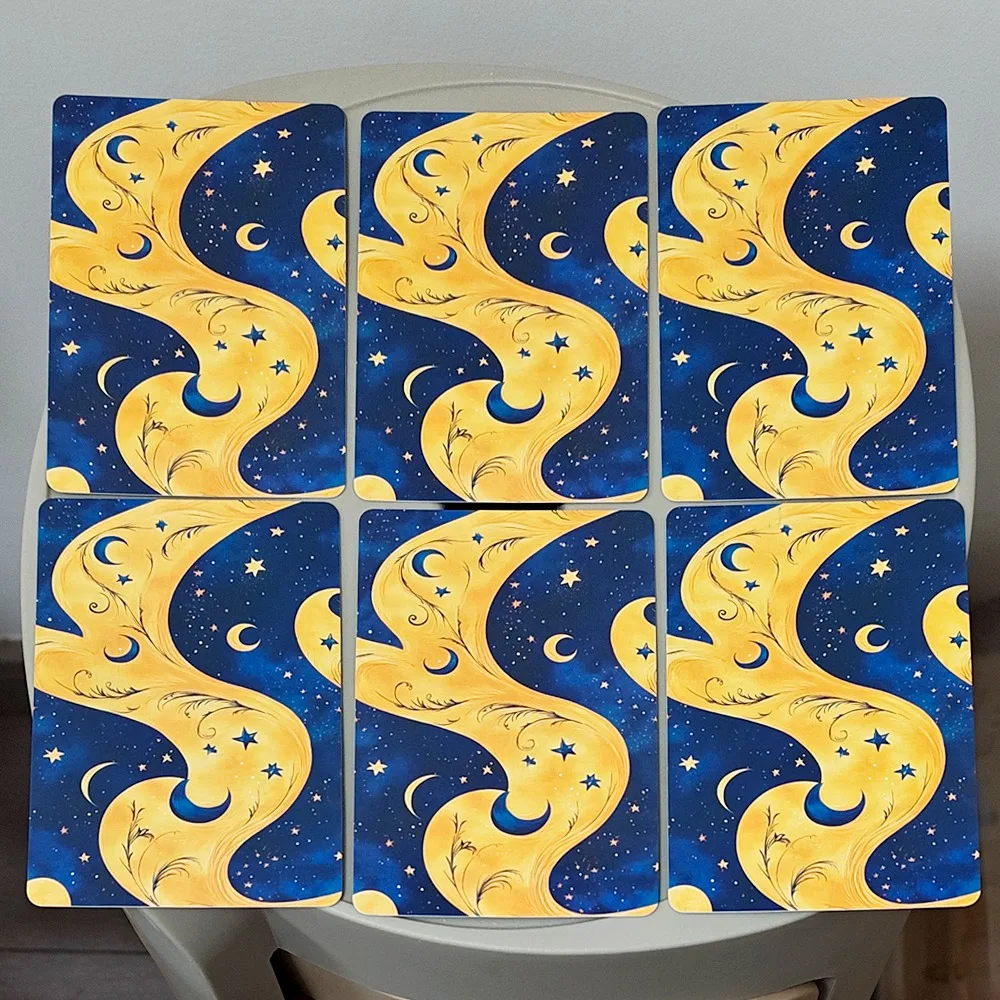 Celestial Realms Oracle Deck | 44 Cards 11.5*8cm with Guidebook in Metal Tin Box, Cosmic Celestial Themed Oracle Cards - Image 5