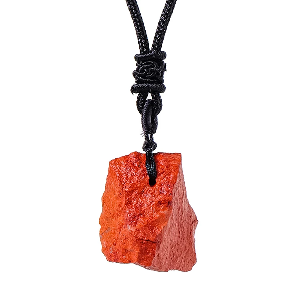 Natural Crystal Pendant Necklace for Protection Reiki Healing Quartz Stone Amulet with Rope Chain Spiritual Jewelry Gift for men - Image 12