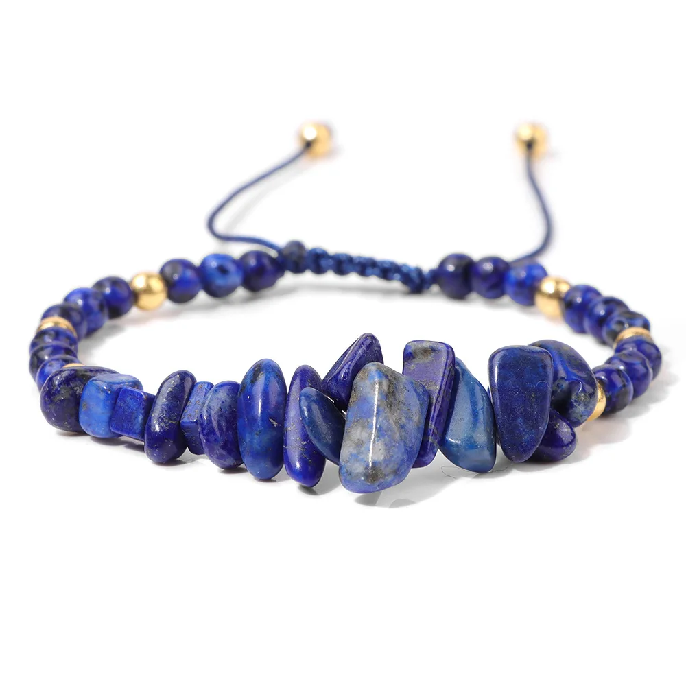 Fashionable Natural Crystal Rubble Bracelet For Women Yoga Energy Meditation Stretchable Bracelet Jewelry Accessory - Image 11