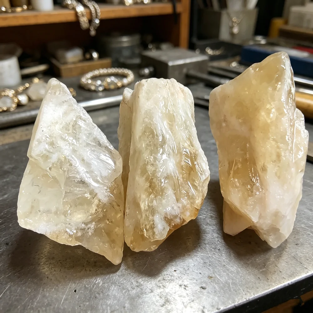 Natural Raw Citrine Healing Crystals for Jewelry Making Stone Mineral Specimen Collection Meditation Home Decoration Stone Gifts - Image 5