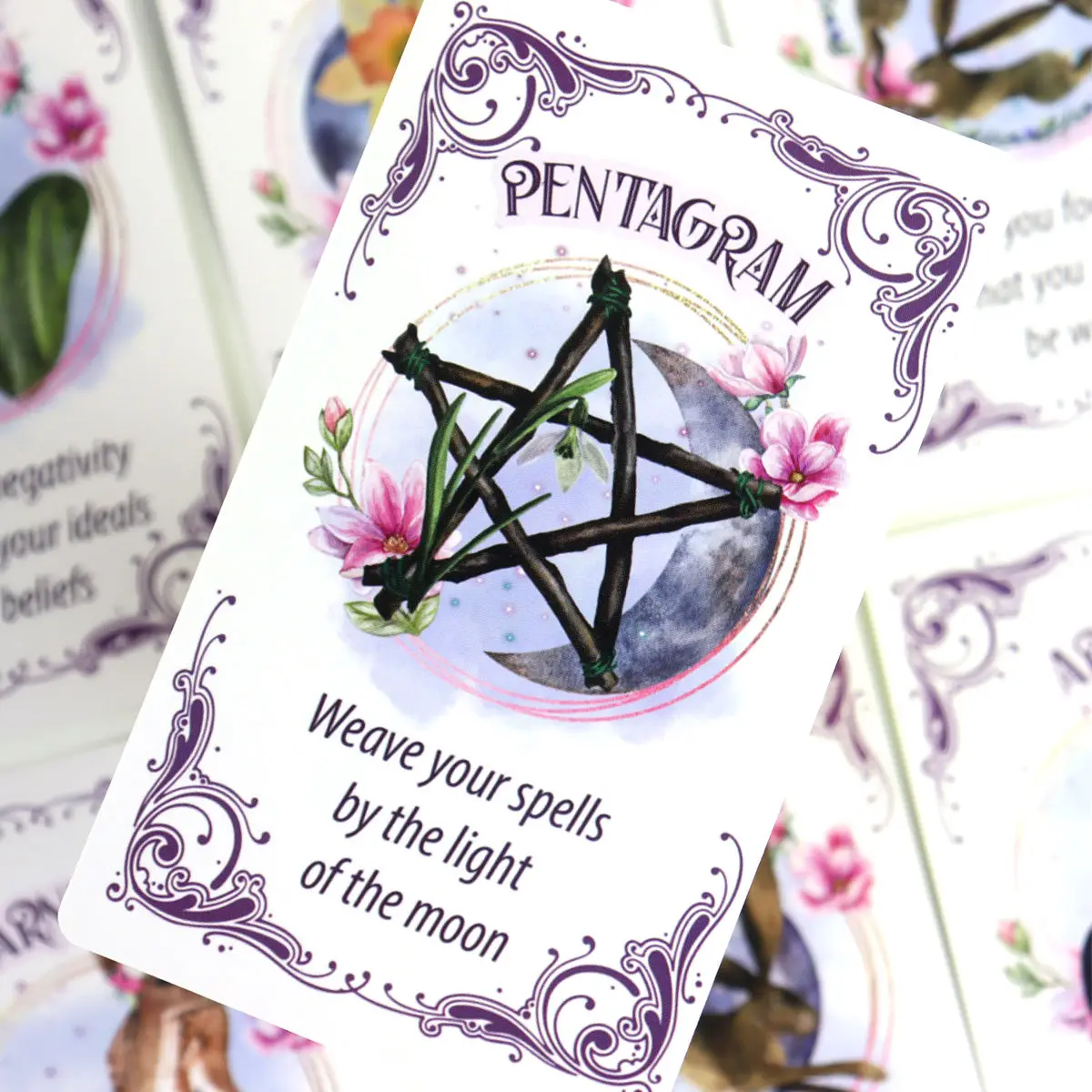 Ostara Oracle Deck 20 Pcs Oracle Cards, Inspirational Altar Deck 12*7cm To Recieve Divine Messages - Image 3