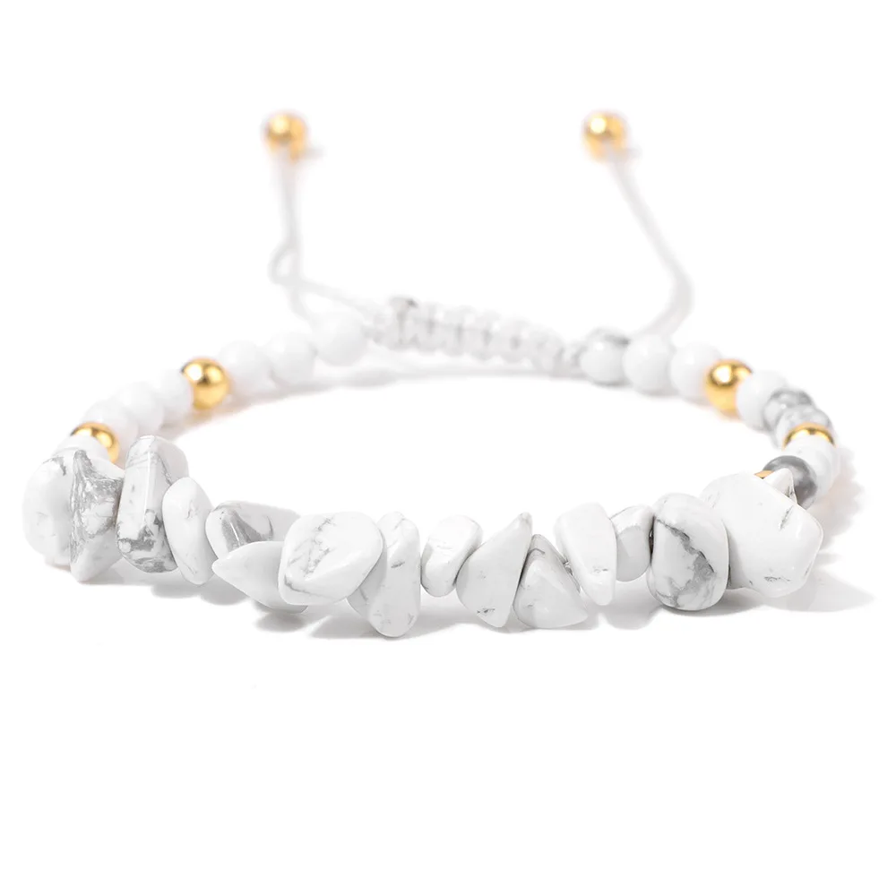 Fashionable Natural Crystal Rubble Bracelet For Women Yoga Energy Meditation Stretchable Bracelet Jewelry Accessory - Image 8